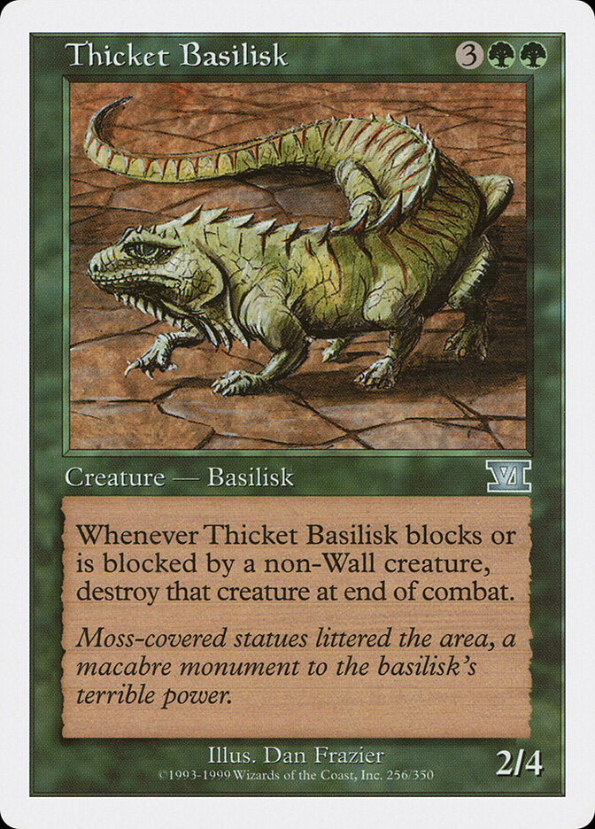 Thicket Basilisk (256) - Classic Sixth Edition (6ED)