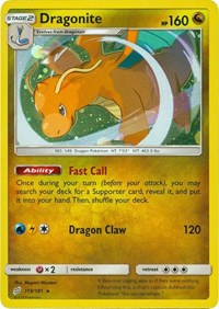 Dragonite - 119/181 (Cosmos Holo) (119) - Miscellaneous Cards & Products (MCAP)
