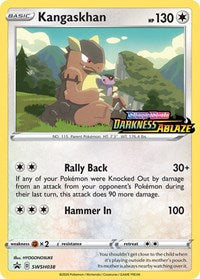 Kangaskhan - SWSH038 (Prerelease) (SWSH038) - SWSH: Sword & Shield Promo Cards (SWSD)