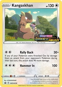 Kangaskhan - SWSH038 (Prerelease) (SWSH038) - SWSH: Sword & Shield Promo Cards (SWSD)