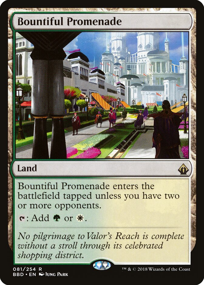 Bountiful Promenade (81) - Battlebond (BBD)