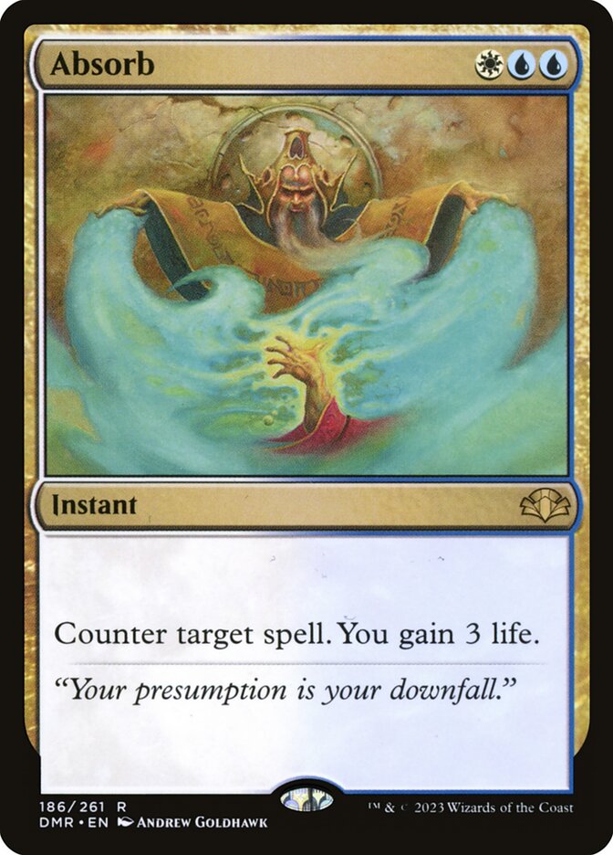 Absorb (186) - Dominaria Remastered (DMR)