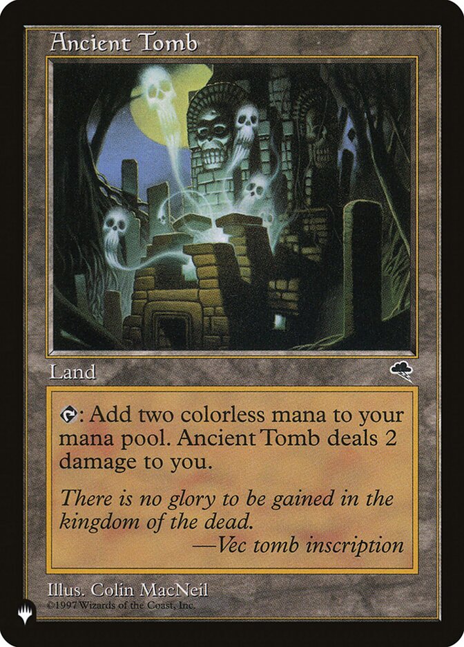 Ancient Tomb (TMP-315) - The List (PLST)