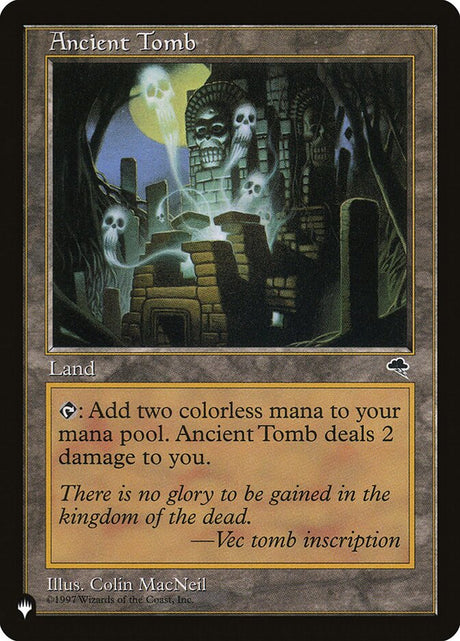 Ancient Tomb (TMP-315) - The List (PLST)