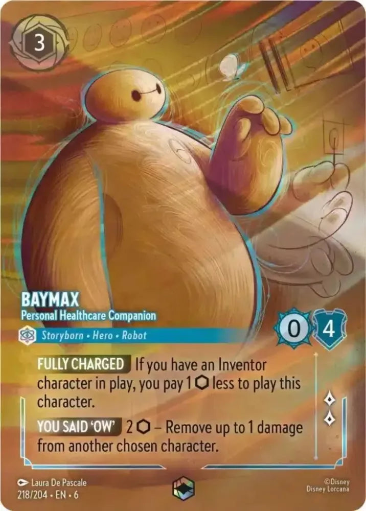 Baymax - Personal Healthcare Companion - [Foil, Enchanted] Azurite Sea (6)