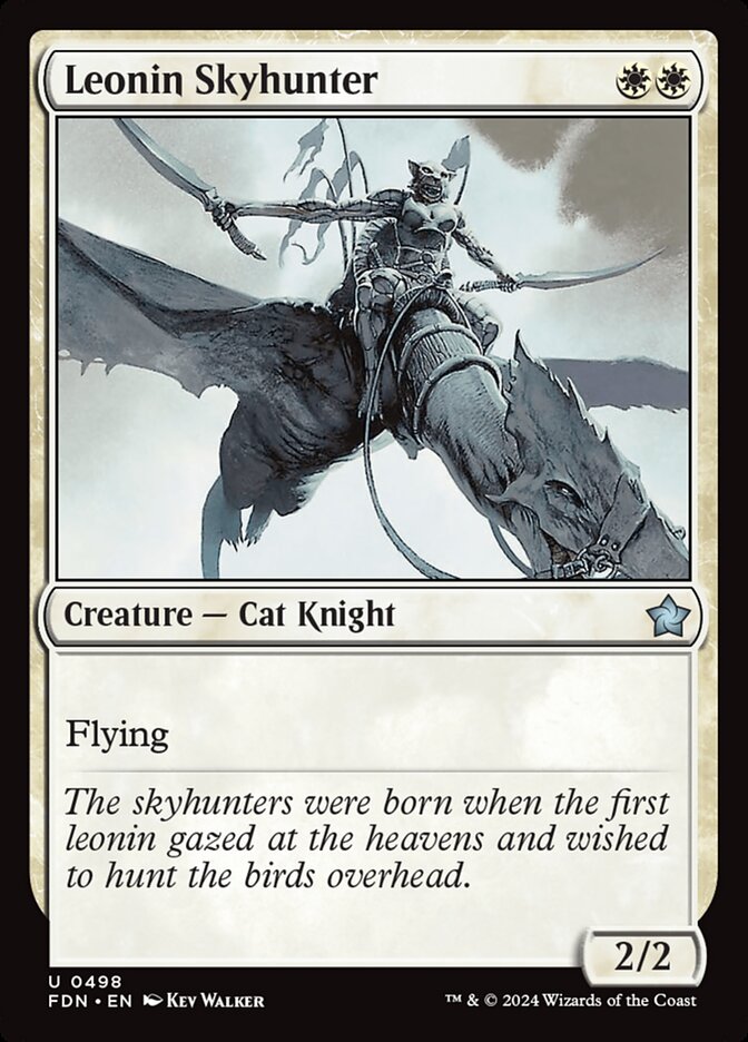 Leonin Skyhunter (498) - Foundations (FDN)