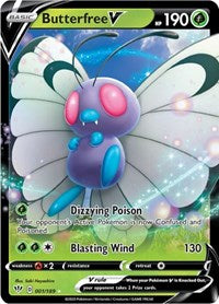 Butterfree V (1) - SWSH03: Darkness Ablaze (SWSH03)