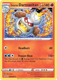 Galarian Darmanitan (28) (28) - SWSH03: Darkness Ablaze (SWSH03)