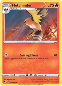 Fletchinder (31) - SWSH03: Darkness Ablaze (SWSH03)