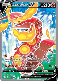 Centiskorch V (Full Art) (179) - SWSH03: Darkness Ablaze (SWSH03)