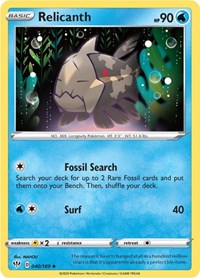 Relicanth (40) - SWSH03: Darkness Ablaze (SWSH03)