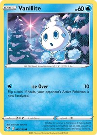 Vanillite (45) - SWSH03: Darkness Ablaze (SWSH03)