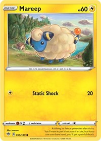 Mareep (55) - SWSH03: Darkness Ablaze (SWSH03)