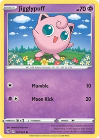 Jigglypuff (67) - SWSH03: Darkness Ablaze (SWSH03)