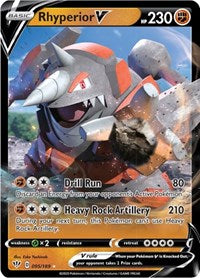 Rhyperior V (95) - SWSH03: Darkness Ablaze (SWSH03)