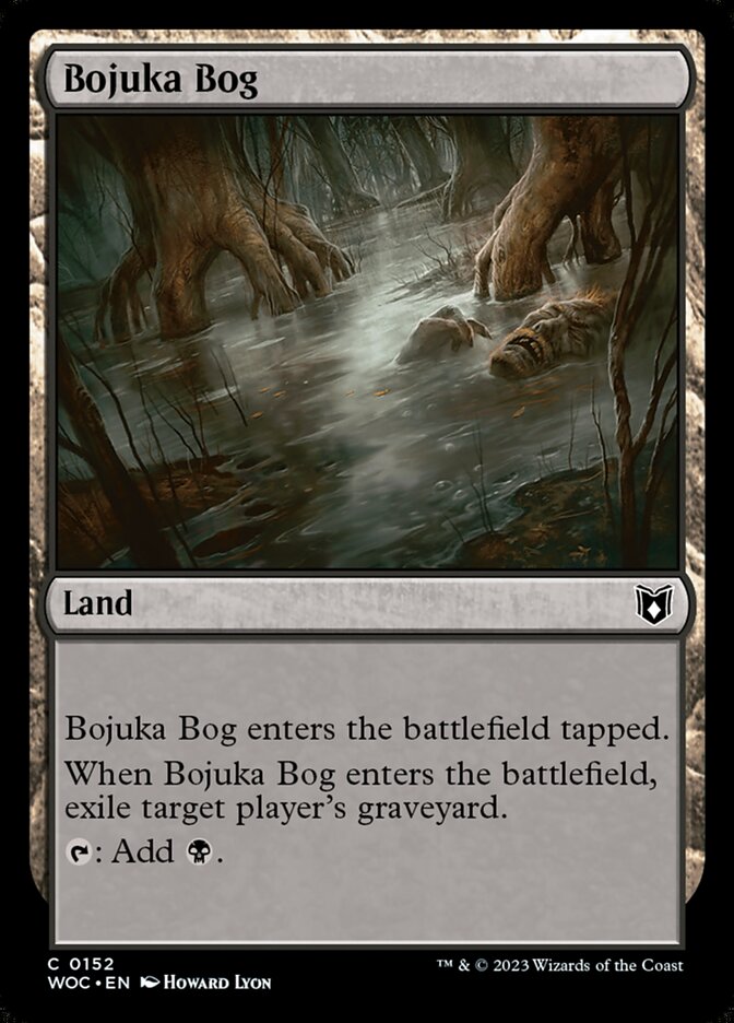 Bojuka Bog (152) - Wilds of Eldraine Commander (WOC)