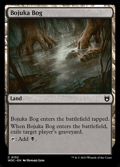 Bojuka Bog (152) - Wilds of Eldraine Commander (WOC)