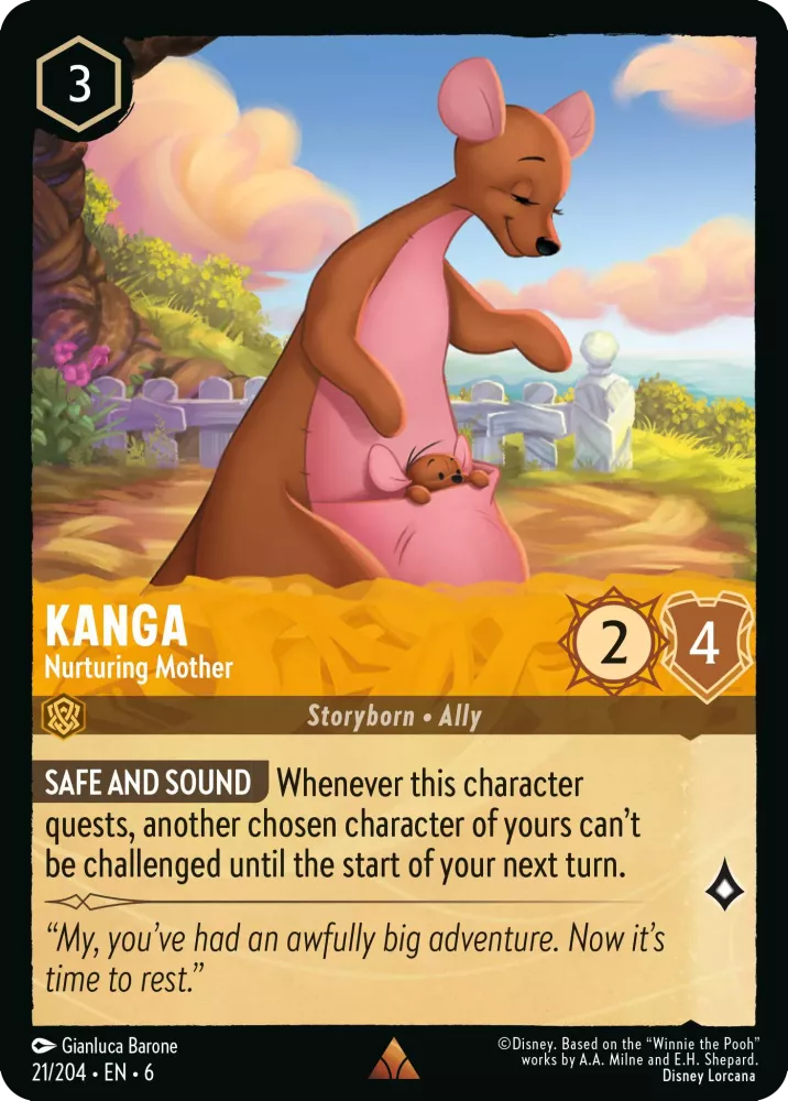 Kanga - Nurturing Mother - [Foil] Azurite Sea (6)