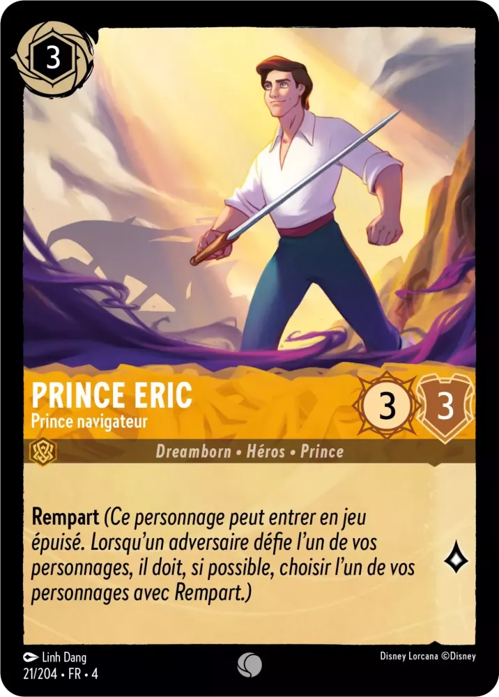 Prince Eric - Seafaring Prince - [Foil] Ursula's Return (4)