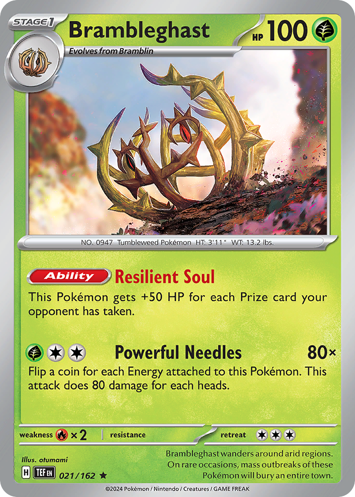 Brambleghast (21/162) - [Holo Foil] Temporal Forces (TEF)