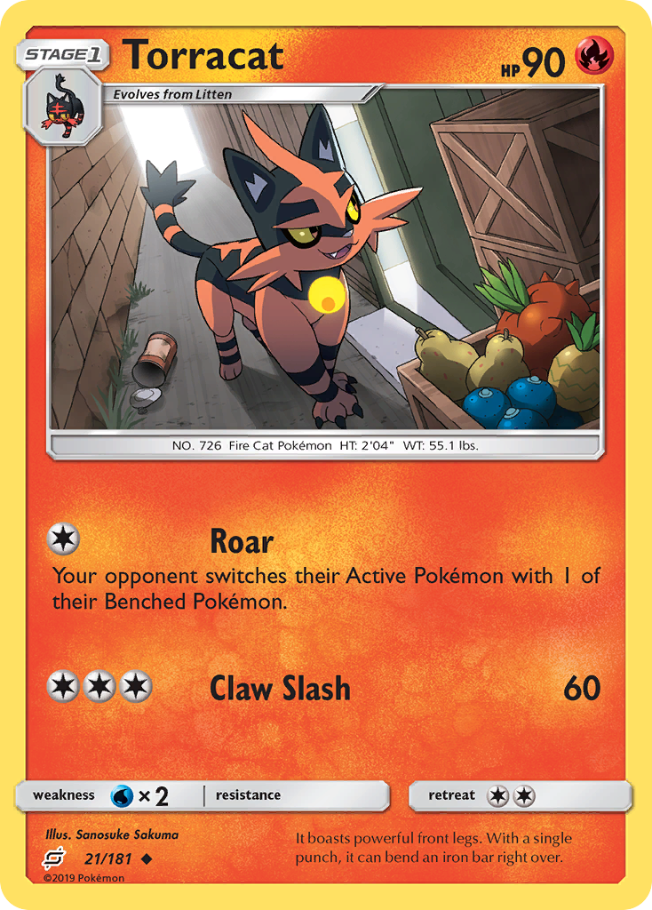 Torracat (21/181) - Team Up (TEU)