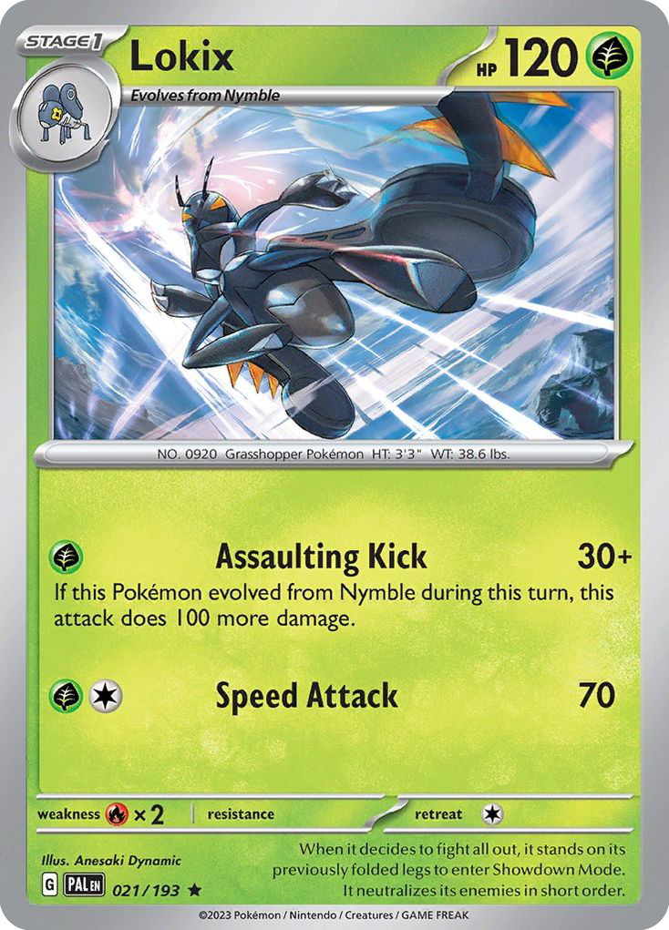 Lokix (21/193) - [Reverse Holo] Paldea Evolved (PAL)