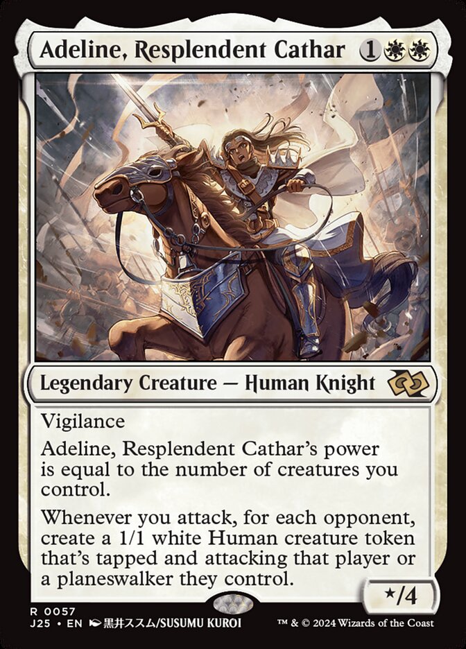 Adeline, Resplendent Cathar - Foundations Jumpstart (J25)