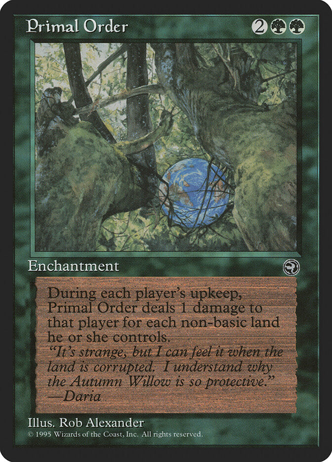 Primal Order (92) - Homelands (HML)