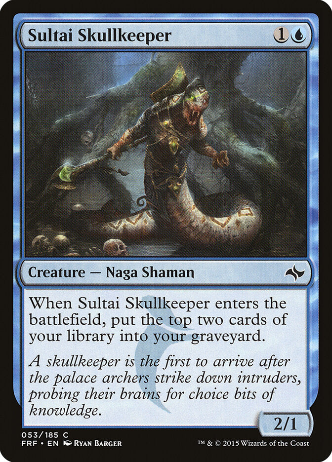 Sultai Skullkeeper (53) - Fate Reforged (FRF)