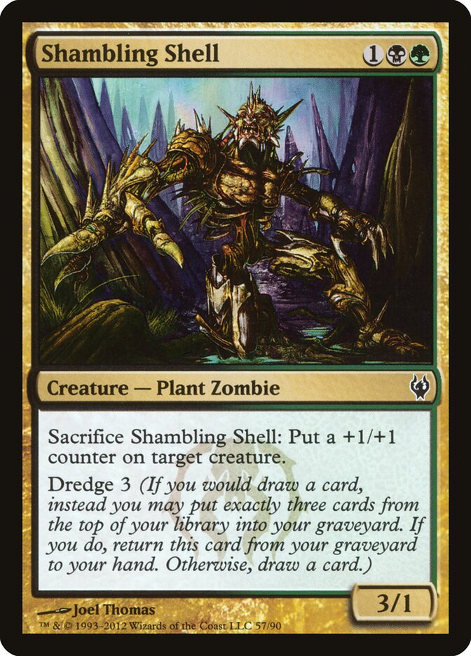 Shambling Shell (57) - Duel Decks: Izzet vs. Golgari (DDJ)