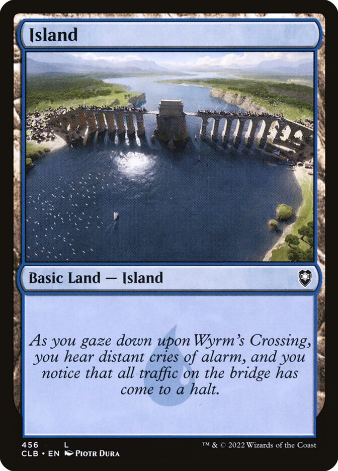 Island (456) - Commander Legends: Battle for Baldur's Gate (CLB)