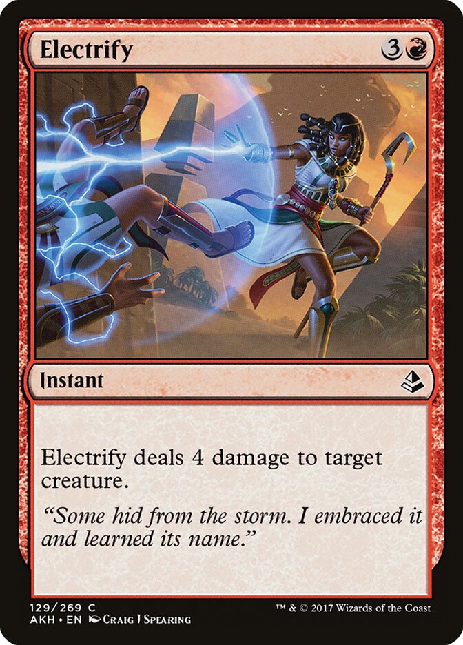 Electrify (129) - Amonkhet (AKH)