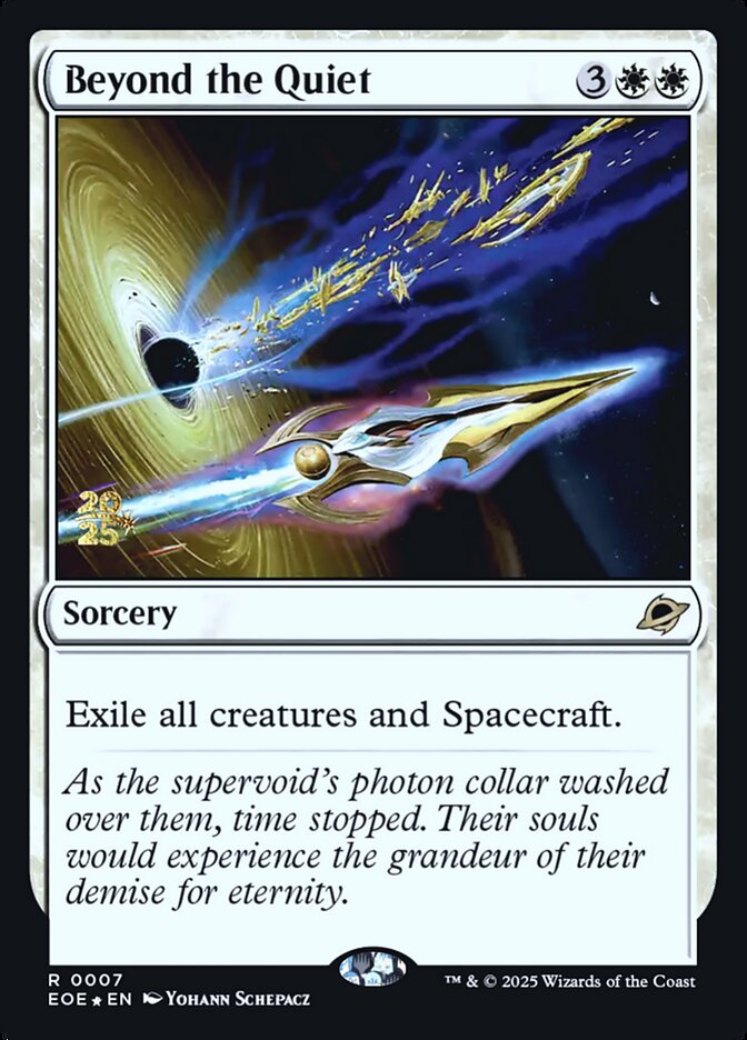 Beyond the Quiet (7s) - Edge of Eternities Promos (PEOE)