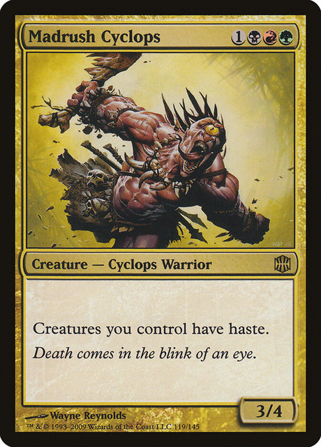 Madrush Cyclops (119) - Alara Reborn (ARB)