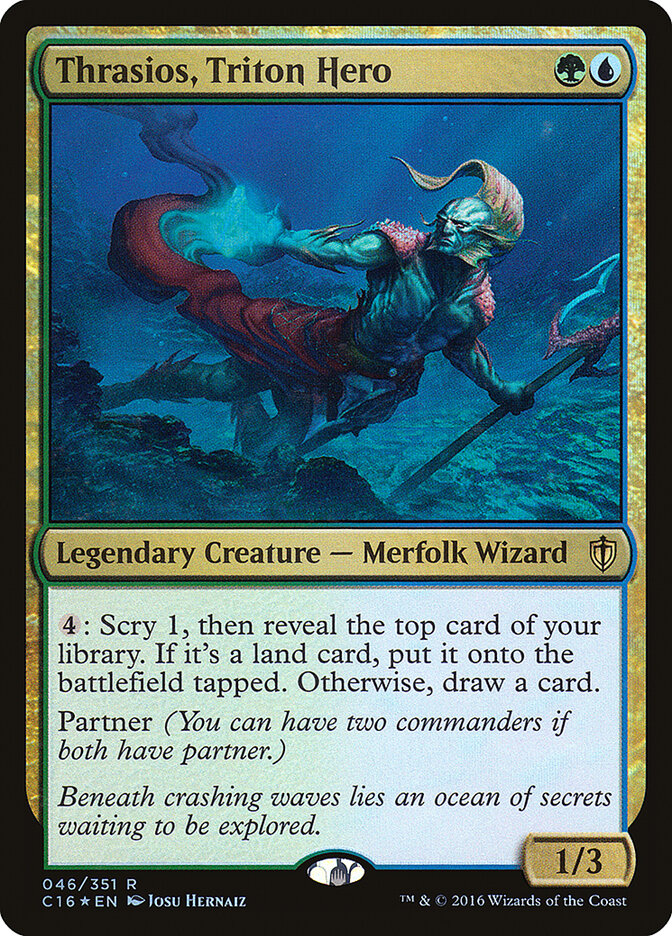 Thrasios, Triton Hero (46) - Commander 2016 (C16)