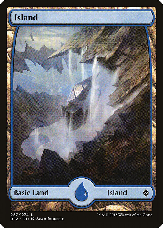 Island (257) - Battle for Zendikar (BFZ)