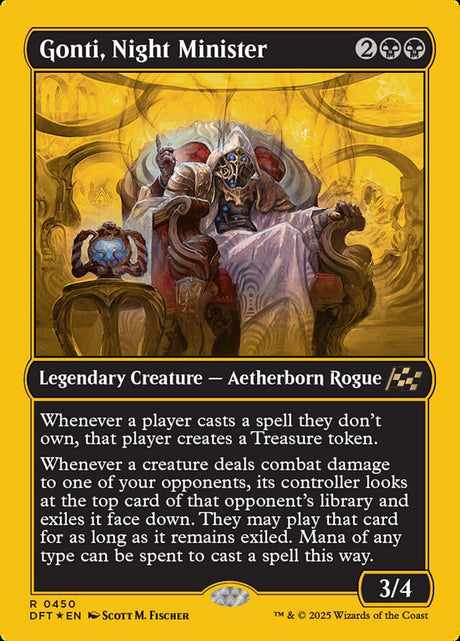 Gonti, Night Minister (450) - Aetherdrift (DFT)