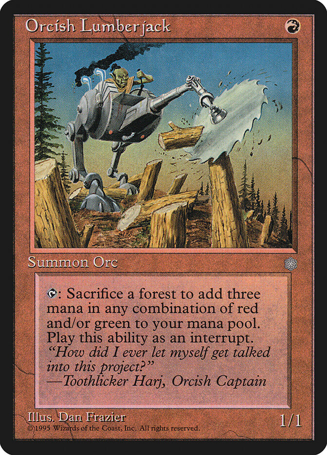 Orcish Lumberjack (210) - Ice Age (ICE)