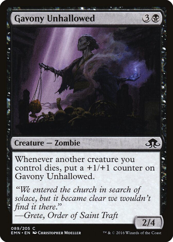 Gavony Unhallowed (89) - Eldritch Moon (EMN)