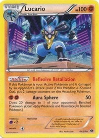 Lucario - 64/99 (Cosmos Holo) (64) - Blister Exclusives (BLE)
