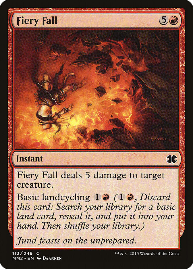 Fiery Fall (113) - Modern Masters 2015 (MM2)