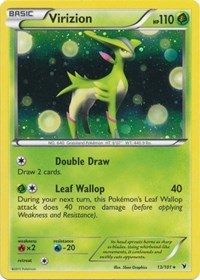 Virizion - 13/101 (Cosmos Holo) (13) - Blister Exclusives (BLE)