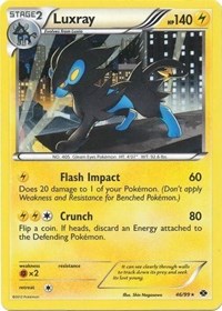 Luxray - 46/99 (Cosmos Holo) (46) - Blister Exclusives (BLE)