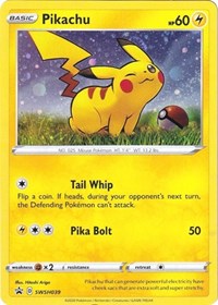 Pikachu - (SWSH039) - SWSH: Sword & Shield Promo Cards (SWSD)