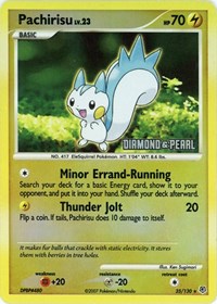 Pachirisu - 35/130 (35) - Burger King Promos (BKP)