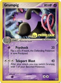 Grumpig Prerelease (29) - Nintendo Promos (PR)