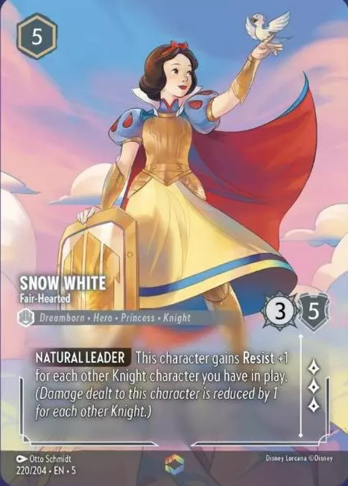 Snow White - Fair-Hearted - [Foil, Enchanted] Shimmering Skies (5)