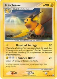 Raichu Prerelease (27) - Nintendo Promos (PR)