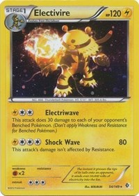 Electivire - 54/149 (Cosmos Holo) (54) - Blister Exclusives (BLE)