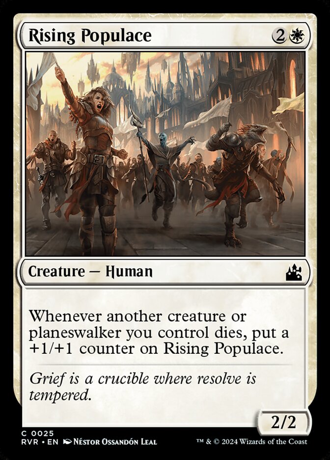 Rising Populace (25) - Ravnica Remastered (RVR)